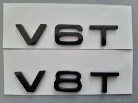 Logo V6T V8T na vozy Audi - 2