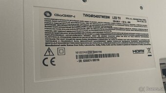 24" (60cm) TV Gogen TVH 24R540 - SMART - ako novy - 2