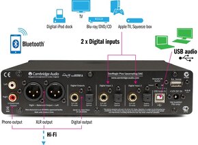 D/A prevodník a predzosilovač Cambridge Audio - 2