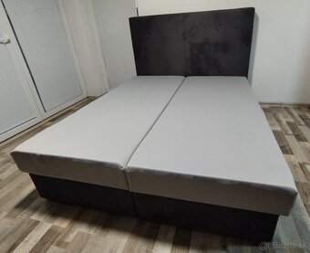 manzelska postel 160x195x47 cm - 2