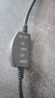 Vyhrievaný podsedák s termostatom 12 V PREMIER - 2