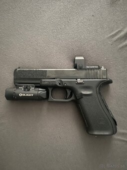 Glock 17 mos gen5 + kolimator a svetlo - 2