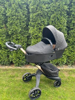 2-kombinácia kočíka STOKKE Xplory X Gold/Black - Signature B - 2