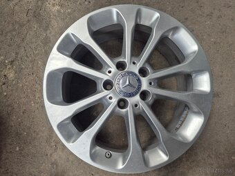 5x112 r17 ET38 x 6,5J elektróny originál MERCEDES + snímače - 2