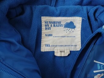 Chlapcenska bunda do dazda 86/ 92 - 2