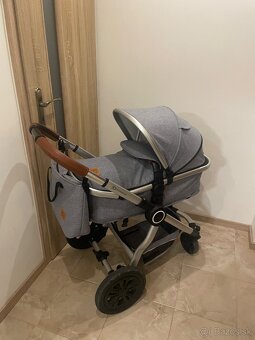 kombinovaný kočík Kinderkraft VEO 2v1 – šedý - 2