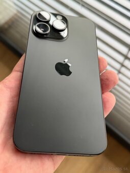 iPhone 15 pro Max 256gb Grey ako novy v zaruke, komplet - 2