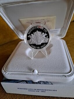 Vatikan Jan Pavol II 2011 minca striebro - 2