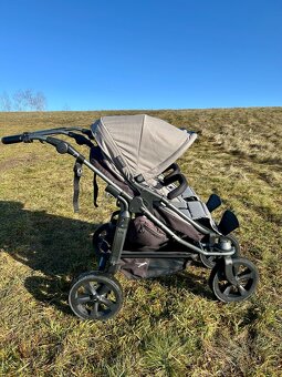 TFK duo combi kočík pre dvojičky / súrodenecký kočík - 2