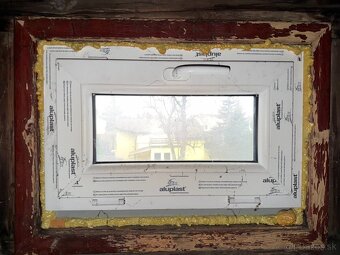 Predám plastové okná / dvojsklo - používané - 2