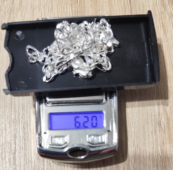 Nová streborná retiazka S925 - 2