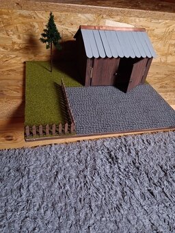 Zetor 1:32 , diorami - 2