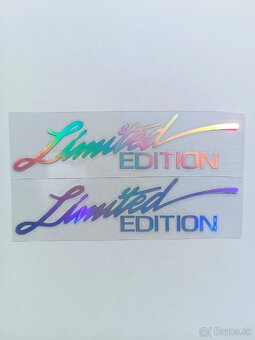 Nové farebné nálepky Limited Edition - 2