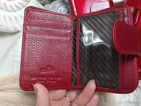 Dámska šikovna kožená peňaženka - 2