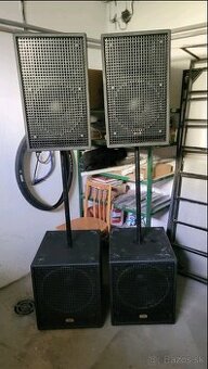 Pasívne reprobedne 2x 12" a 2x 15"sub - 2