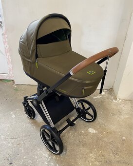 Kočík Cybex Priam Chrome Brown - Trojkombinácia - 2