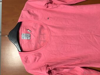 TOMMY HILFIGER originál baby pink damske tricko S - 2