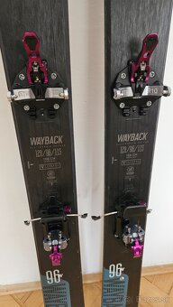 K2 Wayback 96 W 156cm + ATK Raider 10 + pásy K2 - 2