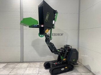 Pásový minidumper so samonakladaním - HOFMAN VANCH MD 800 PL - 2