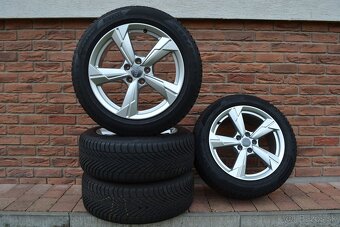 5x112 R18 Zimna sada Org. Audi A6 c8 + 225/55 R18 Pirelli - 2