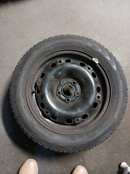 Disky škoda fabia aj s pneu 185/60 R15 - 2