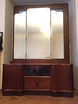 Starozitna komoda s nastavitelnym zrkadlom - 2