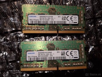 set 2x 8GB ddr4 notebook / SO dimm SAMSUNG - 2