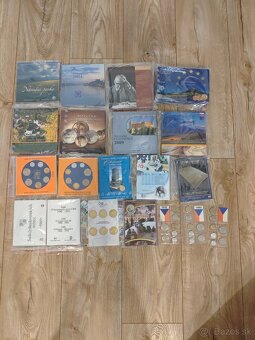 Predám sady mincí, PROOF, BK. viď foto - 2