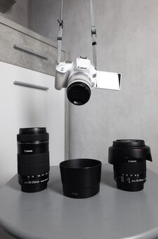 Canon EOS 250D biely + 3× objektív IS STM (TOP SET) - 2