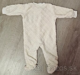 Mickey (Disney) biely prechodný overal pre bábätko - č.68 - 2