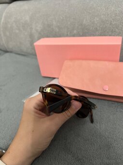 Miu miu okuliare slnečné hnedé - 2