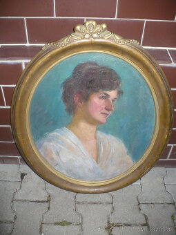 obraz portrét dámy - 2