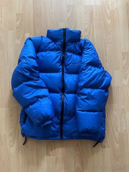 Modrá pánska páperová bunda - 2