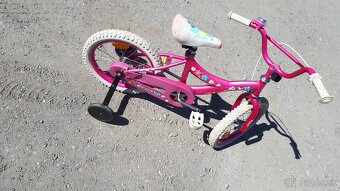 Detský bicykel 16 " pre dievčatko od 3 - 8 rokov - 2