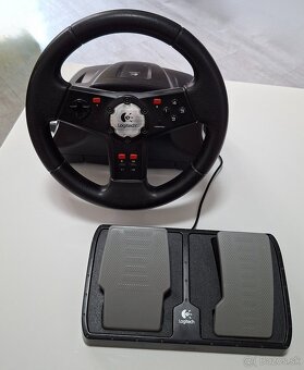 Herný volant logitech formula vibration feedback wheel - 2