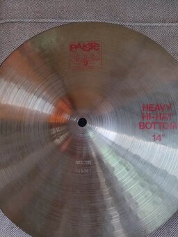 Paiste 2002 14 heavy hi hat - 2