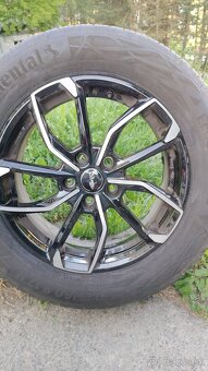 disky Brock a letné pneumatiky 225/60/ R17 Kia Sportage - 2