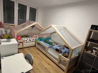 Montessori domceková masívna posteľ 190/90 - 2