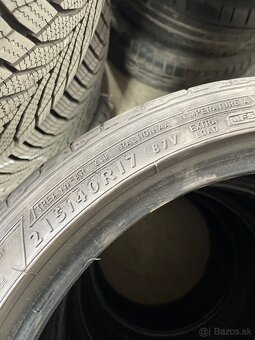 215/40 R17 dunlop - 2