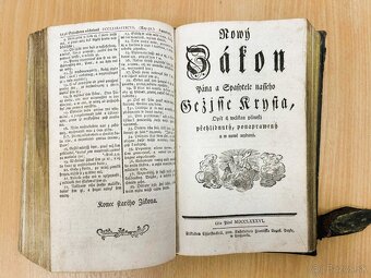 Biblia Sacra Biblí Swatá .... 1787 - 2