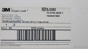 3M DUAL-LOCK samolepiaci suchý zips SJ3560 - 2