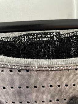 Dámske extravagantné tričko H&B - 2