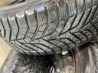Plechove disky + stare zimne pneu 215/60 R16 - 2