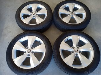 Zimne ALU 5x112 R17 6,5J ET38 Original SKODA SUPERB 3 - 2