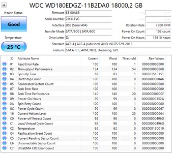 Externý 3,5" HDD WD Elements Desktop 18TB - 2