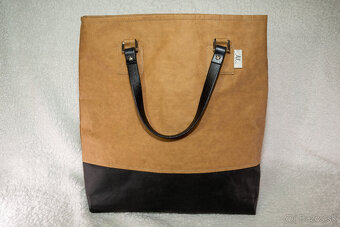 Dámská kabelka Soňa – z Kraft Texu (prateľného papiera) - 2