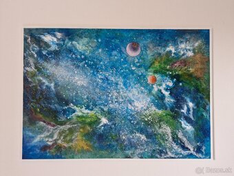 Abstraktny obraz 100x70cm N - 2