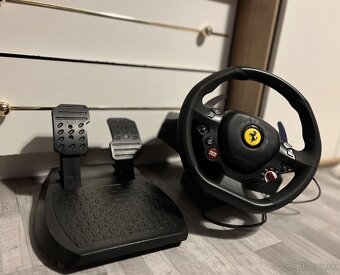 Predám herný volant Thrustmaster T80 vhodný na PC. Volant je - 2