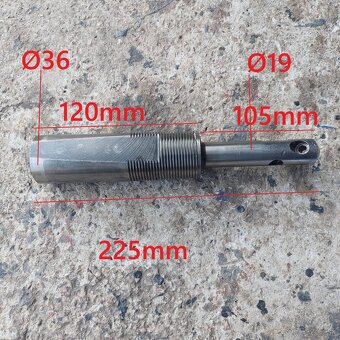 Vyvrtavacia tyč Ø19 - 2