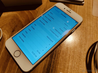 iPhone 7 silver - komplet balenie - 2